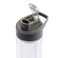 Hans Larsen Fruit Infuser Water Bottle BPA-Free Fruit Infusion Sports Bottle - Flip Top Lid, Made of Durable Tritan (Transparent) - 800ml
