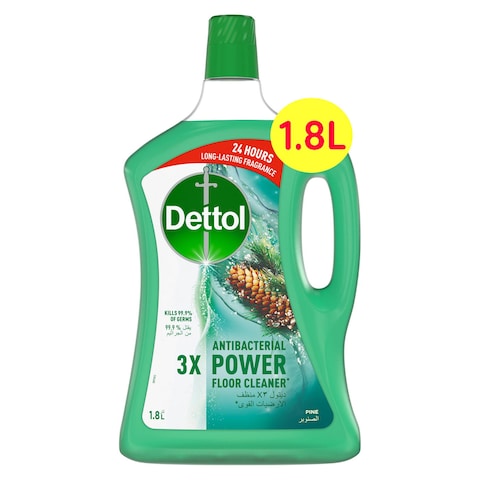 Dettol 3x Power Antibacterial Floor Cleaner Pine 1.8L