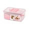Blackstone Air-Tight Food Container IS027 Clear/Pink 360ml