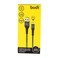 Budi Sync Micro USB Cable 2.4A Aluminum Shell   Quick Charging   Durable &amp; Well Built Cable   1 Meter / 3ft Long   Compatible with Note 3/4/5, Galaxy S3/S4/S5/S6 Edge S7, Nokia Lumia, LG, HTC - Black