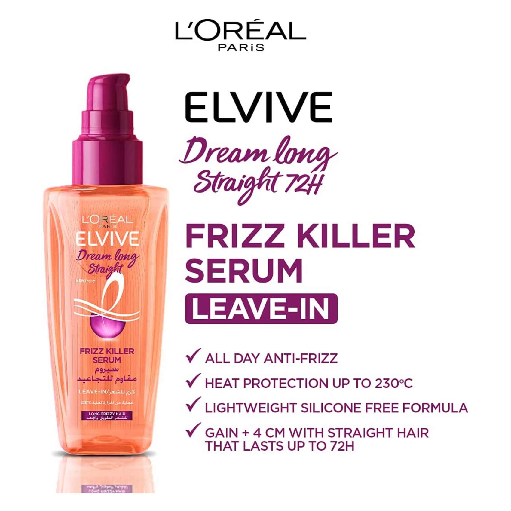 L'Oreal Elvive Serum Dream Long Straight 100 Ml product thumbnail 2
