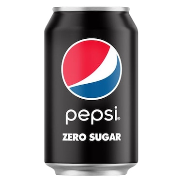 Pepsi Zero Sugar Carbonated Soft Drink Can 320ml