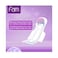 Fam Natural Cotton Feel Napkin With Wings White 48pieces