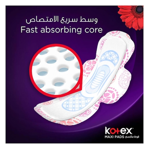 KOTEX MAXI PADS 3x SOFTER SUPER+WINGS 50PADS
