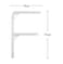 LED Neon Flex Letter Light F 30x18cm