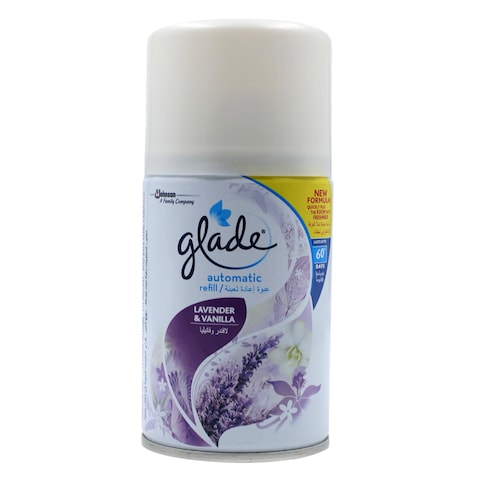 Glade Lavender And Vanilla Automatic Air Freshener Refill 175G