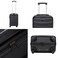 Single Hardside Spinner ABS Trolley Luggage With Number Lock 20 Inches