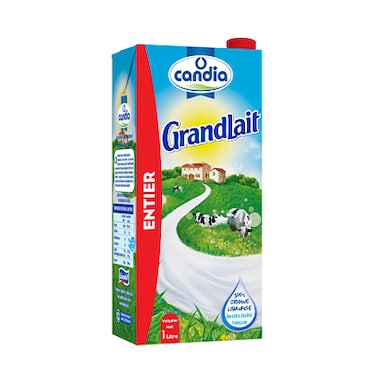 Candia Lait Uht Entier 1L