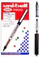 Generic 12Pcs Uniball Eye Micro Ub150 Gel Ink Pen 0.5mm-Red