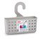 Plastic Forte Hanging Shower Caddy, Silver