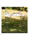 Almufarrej Foldable Buffet Table White/Black 120 x 60 x 73cm