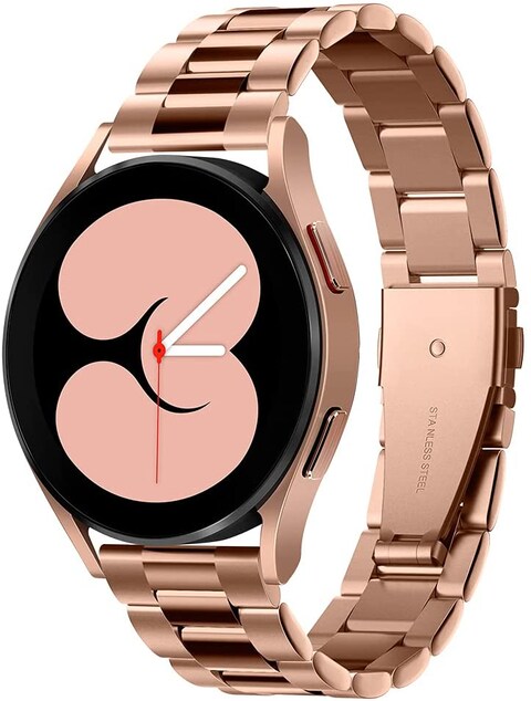 Spigen Modern Fit designed For Samsung Galaxy Watch 4 Band 44mm/40mm, Galaxy Watch 4 Classic Band 46mm/42mm, Galaxy Watch 3 Band 41mm, Galaxy Watch Active 1&amp;2 Band - Rose Gold