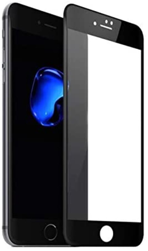 Glass 6D Tempered Screen Protector X For Apple iPhone 7 And 8 Black