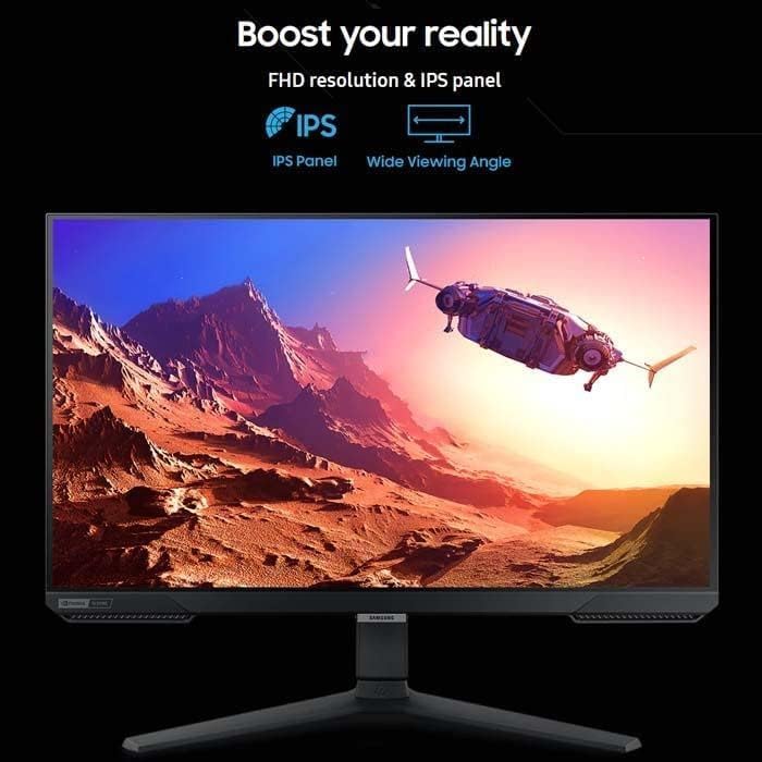 Samsung 27&quot; Full HD Gaming Monitor With IPS Panel, 240Hz Refresh Rate And 1ms Response Time, Nvidia G-Sync Compatible, Ergonomic Stand, LS27BG402EMXUE