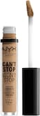 Nyx Professional Makeup Can't Stop Won't Stop Contour Concealer, Caramel 15, Cswsc15