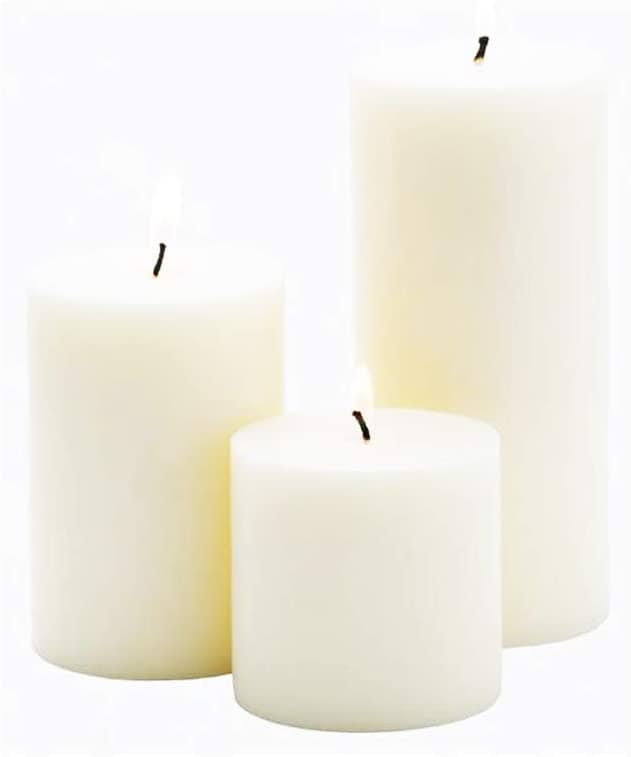 Buy Generic Beautiful Pillar Candle 50 Mm (Pack Of 3 Unit) Online ...
