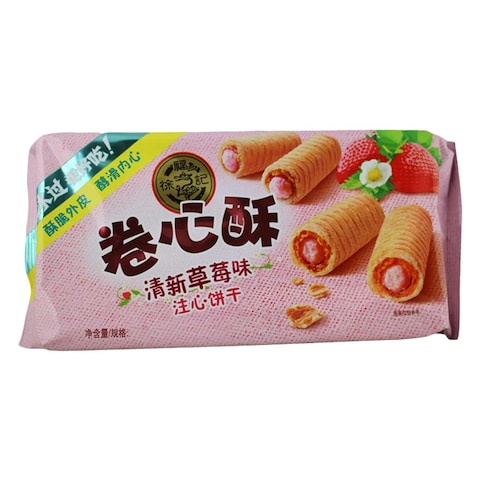 Xu Fu Ji Strawberry Roll Cookie 105g
