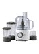 BLACK &amp; DECKER Electric Food Processor With Blender, Mincer And Grinder 400W FX400BMG-B5 White