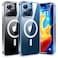 TORRAS Magnetic Clear For iPhone 15 Pro Max Case, Military Grade Drop Tested, Anti-Yellowing, Compatible With MagSafe, Slim Yet Protective Non-Slip Phone Cover For iPhone 15 ProMax Case, Crystal Clear