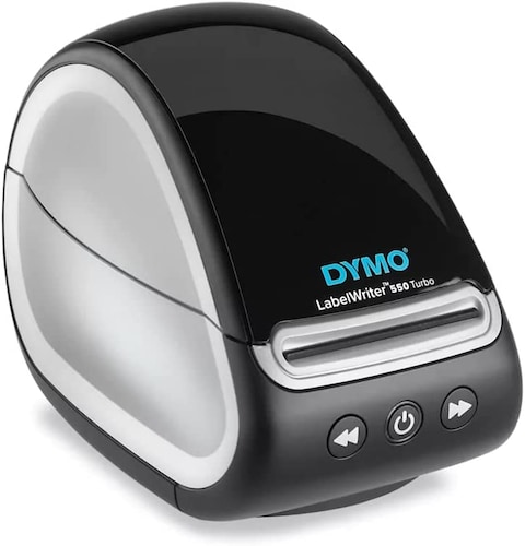 Generic Dymo Labelwriter 550 Turbo Direct Thermal Label Printer, USB &amp; Lan Connectivity - Up To 90 Labels Per Minute, 300 Dpi, Auto Label Recognition, Monochrome Label Maker, Gst Printer Cable