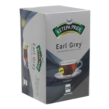 Ketepa Pride Earl Grey Flavour Tea Bags 50G