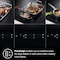 AEG IKE64441&nbsp;X B Integrated With&nbsp;Plate, Built-In, With Induction Plate, Glass And Ceramic, 1400&nbsp;W, Rectangular, Black
