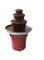 Generic Electric Mini Molten Chocolate Fountain 40 Watt Sh-0628 Red