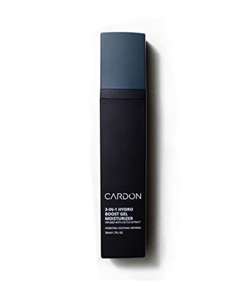 Cardon 3-in-1 Men?s Hydro Boost Gel Moisturizer, Hydrates, Soothes, and Repairs, Formulated with Cactus Extract and Rosehip Oil, 50ml