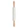 Home Pro Silicone Rolling Pin White And Beige