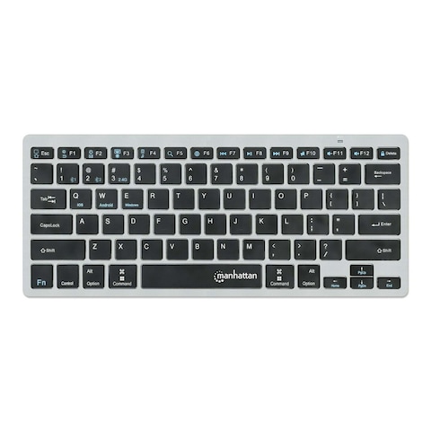Manhattan Ultra Slim Dual Mode Wireless Keyboard L.Kb03B