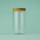Royalford Round Air-Tight Pet Jar, 1000ml Plastic Container, RF10508, Transparent Storage Jar, Bpa-Free Container For Display, Pantry, Home &amp; Kitchen Storage