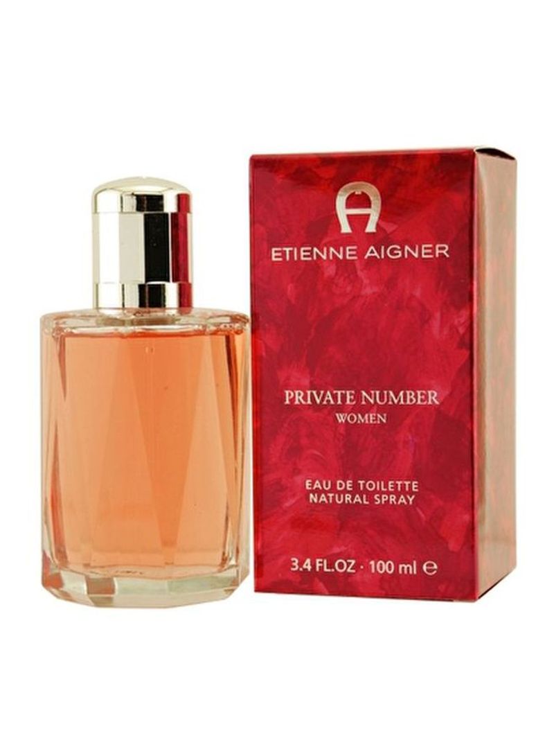 Aigner Private Number EDT 100ml