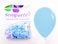 Sempertex 50pcs, 12'' Round Balloons,  20012399 Latex 453.59 Grams Balloons, Matte Pastel Blue