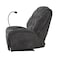 In House Chanel Classic Cinematic Recliner Chair With Phone Holder - Dark Grey - NZ200