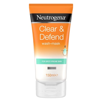NEUTROGENA CLEAR&DEF WASH&MASK150ML