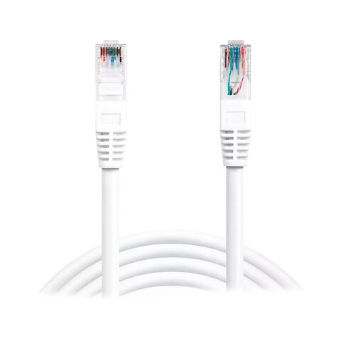 ساندبرغ UTP Cat6 كابل الشبكة  بطول 5 متر - أبيض