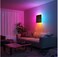 Gadgeton Modern Square RGB LED Wall Lamp With Remote Control 745610, Black