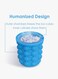 Everrich Bucket Shape Ice Cube Maker Blue 400g
