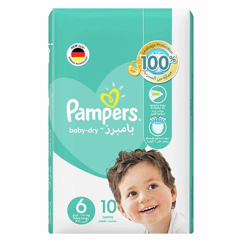 PAMPERS BABY- DRY 6 (EXTRA LARGE +13KG)