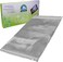 Memory foam prayer mat with a silky feel grey