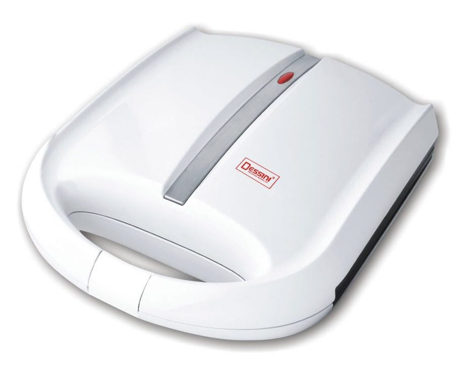 Dessini 4 Slice Non Stick Sandwich Maker 1400W White