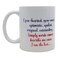 Ajooba Open-Hearted Quotes Printed Mug White