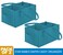 Star Babies - Diaper Caddy Organizer Pack of 2 - Dark Blue