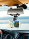 Generic - Flexible Car Rearview Mirror Hooked Phone Holder Bracket Black