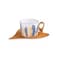 Luxury Ceramic Angel Handle Cup And Saucer European Coffee Mug Home Afternoon Tea Cup