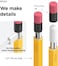 elago Classic Pencil Case compatible with Apple Pencil USB-C Cover Sleeve, Classic Design Compatible with Magnetic Charging - Yellow