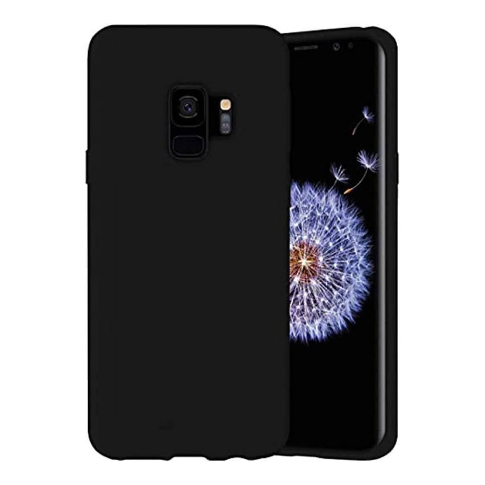 Protective Soft Silicone Case Cover For Samsung Galaxy S9 Black