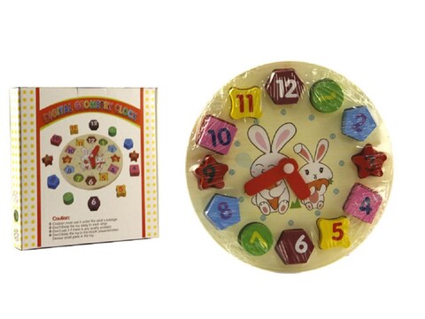 Generic - Wooden Number Clock