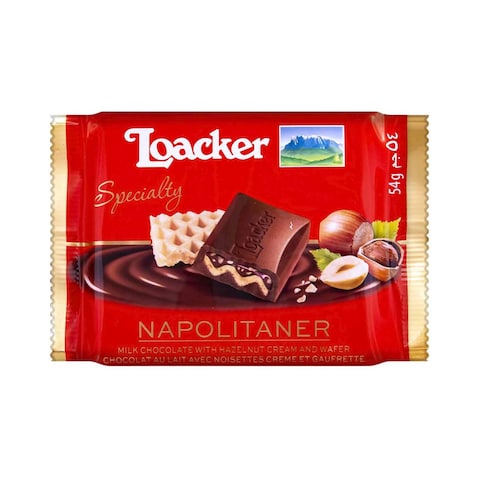 Loacker Hazelnut Chocolate Bar - 54 grams