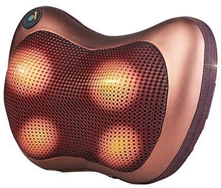 The Mohrim Electronic Massage Pillow Massager Cushion Car LuMBar Neck Back Shoulder Heat Pillow